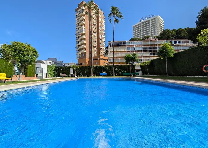 公寓 Coblanca Sea Front 貝尼多姆